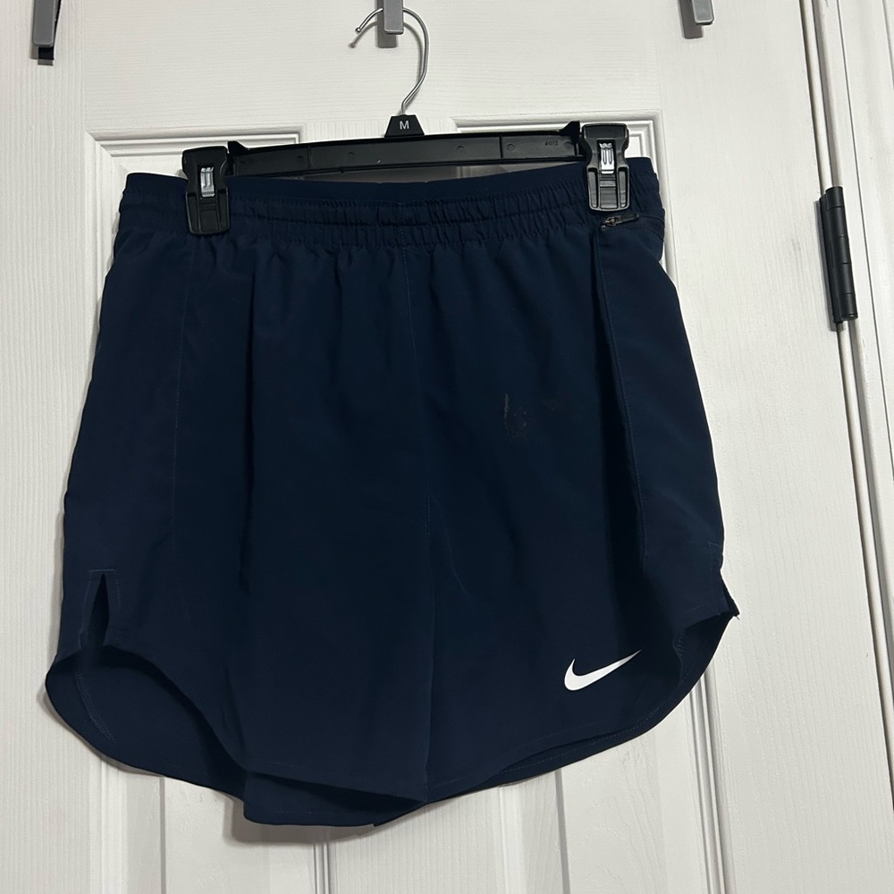 Nike Women's Dark Blue Athletic Shorts